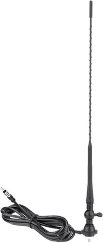 Marine Radio Antenna 20 Inch AM FM Stereo Marine Antenna Replacement, Flexible Waterproof Rubber Boat Antennas for Marine Boat Car Truck RV Motorhome ATV UTV Tractor Motorcycle Yacht in Kuwait