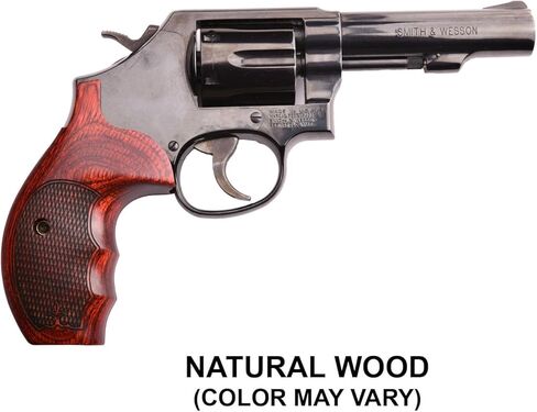 Altamont S&W K and L Round Combat Fingergroove Revolver Grip - مقابض مسدسات خشبية حقيقية تناسب مسدسات الإطار المستديرة Smith and Wesson K & L - صنع في الولايات المتحدة الأمريكية in Kuwait