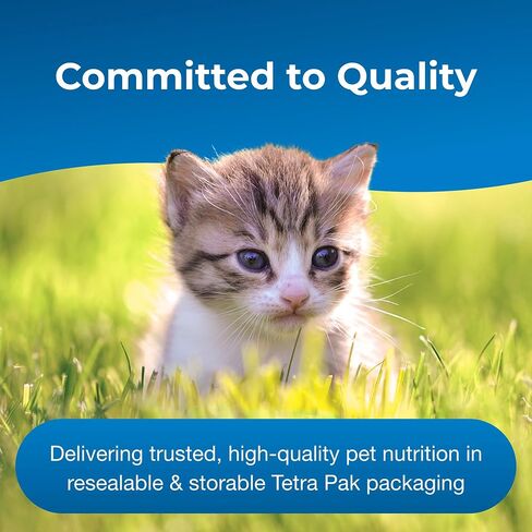 سائل بديل حليب القطط من Pet-Ag KMR - 11 أونصة - تركيبة جاهزة للتغذية للقطط مع فيتامينات للقطط الصغيرة من حديثي الولادة حتى عمر ستة أسابيع - سهلة الهضم in Kuwait