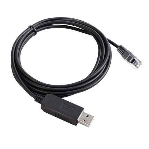USB to RS485 RJ45 Cable for Deye/SunSynk/Sol-Ark Inverters - FTDI FT232RL Chipset, 3M Baud, Windows/Mac/Linux/Android Compatible (CE/RoHS/UL)(Black,6FT/1.8M) in Kuwait