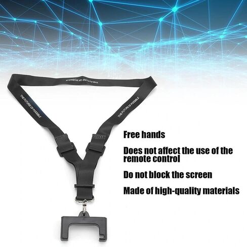 Remote Controller Lanyard Bracket for DJI Mavic Air 2/MINI 2/Air 2S Remote Control Strap BuckleBlack in Saudi Arabia