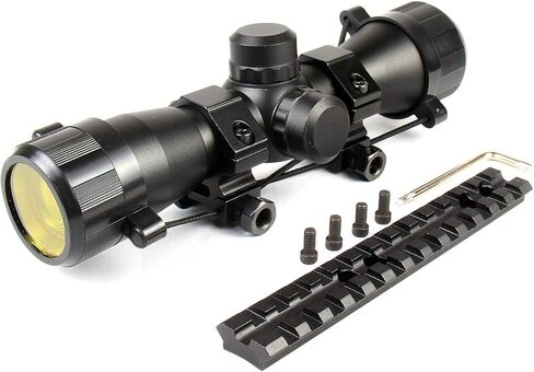 نطاق TACFUN مدمج 4 × 32 + حلقات + حامل Picatinny لبنادق Mossberg 500 590 835 in Saudi Arabia