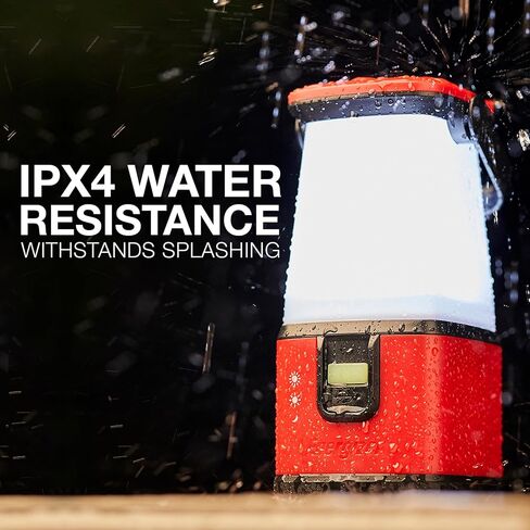 انرجايزر فانوس تخييم LED 360 برو، مصباح خيمة مقاوم للماء IPX4، مصابيح فائقة السطوع تعمل بالبطارية للتخييم والاماكن الخارجية وانقطاع التيار الكهربائي في حالات الطوارئ in Kuwait