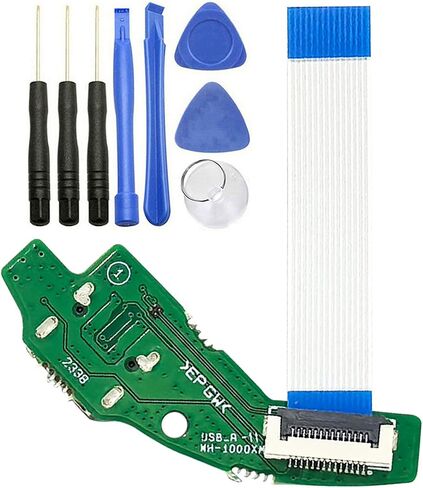 Ubrokeifixit WH-1000XM4 USB Charging Type-C Port Replacement for Sony WH-1000XM4 Noise Cancelling Headphones Charging Connector Charger Port Board (WH-1000XM4-Green) in Saudi Arabia