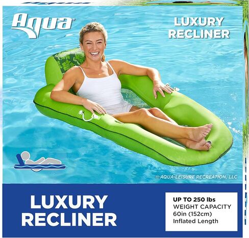 Campania 2 in 1 Convertible Water Lounge, Multi Teal Floral Print in Kuwait