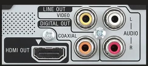 مشغل DVD سوني DVPSR510H، مع منفذ HDMI (ترقية) وكابل HDMI عالي السرعة من Amazon Basics، 3 أقدام، حزمة واحدة in Kuwait