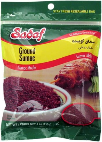 توابل صدف السماق المطحون - مسحوق توابل السماق النقي - كوشير - توابل فارسية - مطحون متوسط ​​(5 أونصة) in Kuwait