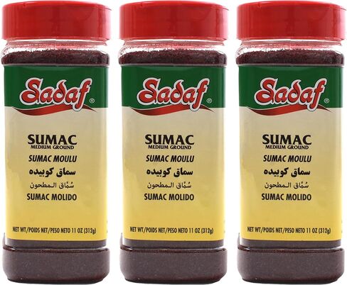 توابل صدف السماق المطحون - مسحوق توابل السماق النقي - كوشير - توابل فارسية - مطحون متوسط ​​(5 أونصة) in Kuwait