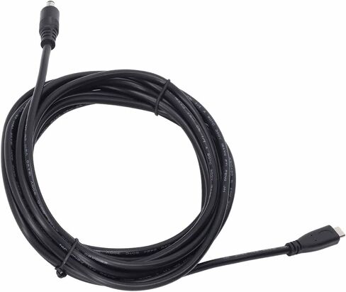 AYNEFY Type C to DC Satellite Power Cable, PVC Water Cable Extension for Replacement, Designed with Shielded Construction for Stable Network Connection in Saudi Arabia