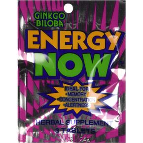 Ginko BILOBA Energy Pills 24 Packs 3 Tables Each