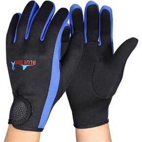 Diving Gloves, 1Pair/Set 3 Colors Scuba Diving Neoprene Gloves for Snorkeling Kayaking Surfing Water Sports