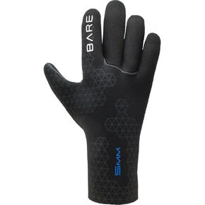 5mm S-Flex Gloves, Black - L