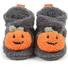 QWZban Baby Booties Infant Newborn Boys Girls Slippers Warm Crib Sock Shoes Indoor First Walkers Prewalker