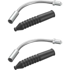 ASIR Bike V Brake Noodle Cable Stainless Steel Guide Pipe Rubber Boots Set Mountain Bicycle Accessories-1 Pair