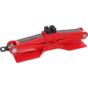 Torin AST10202SB Wide Base Cross Car Scissor Jack: Steel Portable Quick Lift Tire Jacks Include Ratchet Wrench for Car, Truck, Sedans and MPV, 1.5 Ton (3,000 lbs) Capacity, Black