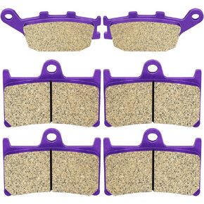 ECCPP Brake Pads for Yamaha FZ1 FZ6 FZ8 YZF R1 R6 R6S YZF600R, FA380 FA174 Front+Rear Replacement Brake Pads