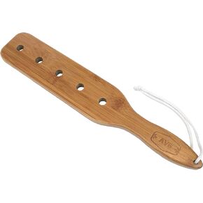 Bamboo Paddles - 14" 1/2" Thick. Wooden Paddle with 5 Airflow Holes. Durable, Lightweight & Comfortable Grip. Smooth Polished Finish Surface.