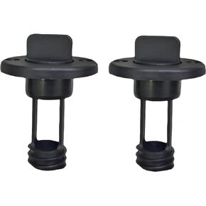 UanofCn Pair of Screw Type Drain Plug for Skeeter Boats Kayaks Thread for 1 inch with Rubber O-Ring