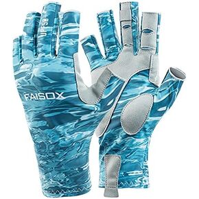 Fishing Gloves for Men Women Gifts UPF50+ Sun UV Protection Kayaking Rowing Paddling Fish Handling Saltwater Freshwater