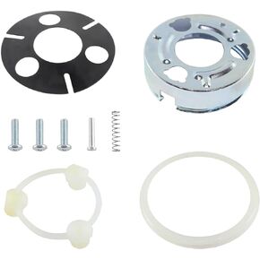 Steering Wheel Horn Cap Contact Mounting Kit Compatible with 1967-1981 Chevy Camaro Impala Nova Chevelle G-M-C Truck Models Steering Wheel Horn Cap Mounting Set