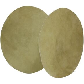 SAFIGLE 2pcs Drum Skin African Drum Musical Instrument Accessories Leather Percussion Parts Drum Leathers Doumbek Goatskin Drum Replacement Accessories Drum Heads Goat Skin Dubeck