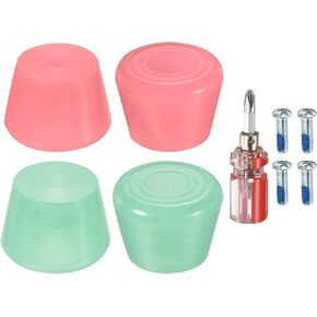 PATIKIL Roller Skate Toe Stops with Screwdriver, Rubber Brake Stoppers Block, for Roller Skate Accessories Replacement in Kuwait
