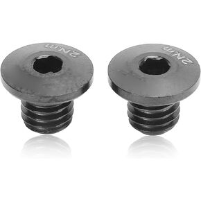 SPYMINNPOO Bike Brake Hardware Kit, Alloy Integral Hydraulic Brake Bolts Bicycle Brake Lever Screw Compatible with M7000 M8000 M9000 M9020 Bike (Black)