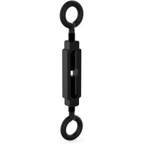 National Hardware N820-116 Turnbuckle Eye, 3/8" × 10-1/2", Black
