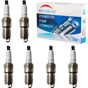 V7443 Laser Iridium Spark Plugs - Automotive Replacement Spark Plugs,OE Replace SP432 AGSF32FM,6 Pack