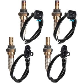 Nifeida 234-4018 234-4012 O2 Oxygen Sensor Downstream & Upstream Compatiable with Chevy Tahoe Silverado Avalanche 1500 Express C/K1500 Suburban, GMC Yukon/XL Sierra Savana Cadillac Escalade (Set of 4)