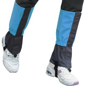 ITODA Children Hiking Snow Leg Gaiters Waterproof Snow Boot Leggings Cover Adjustable Outdoor Protection Guards for Climbing Hunting Motorcycling Snowshoeing