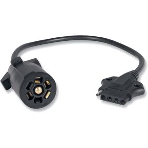 Optronics A57WH 5 Flat 7 Round 16" Cable Adaptor and Plug