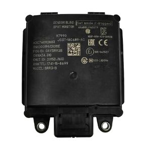 JC3T-14C689-AC JC3T14C689AC وحدة استشعار مراقبة النقطة العمياء المتوافقة مع Ford F-150 2018-2022 F250SD F350SD استبدال شاشة مستشعر الرادار الجانبي للنقطة العمياء: JC3T-14C689-AC in Kuwait