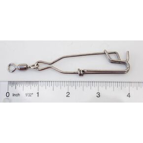 Decoy Long Line Clips Stainless Steel Pack of 50-3" with Swivel