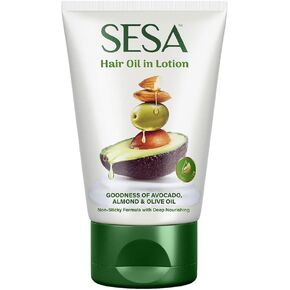sesa Hair Oil in Lotion Non-Sticky Oil Replacement Bhringraj & 17 Ayurvedic Herbs with 7 Nourishing Oils & Vitamin E All Hair Types NO Mineral Oil 100 ml (Pack of 1) Hair Oil in Lotion 100ml in Saudi Arabia