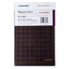 9 x 12.5 Magnetic Shim with Popular Card Size Grids Die Cutting Accessaries