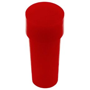Caplugs K-4 K Series – Plastic Type K General Purpose Copper Tubing Plug, 1000 Pack, Red LD-PE, SAE J-528 1/4, Flange OD 0.24" x Plug ID 0.202" Protective Closures, Dirt and Moisture Seal (99191087)