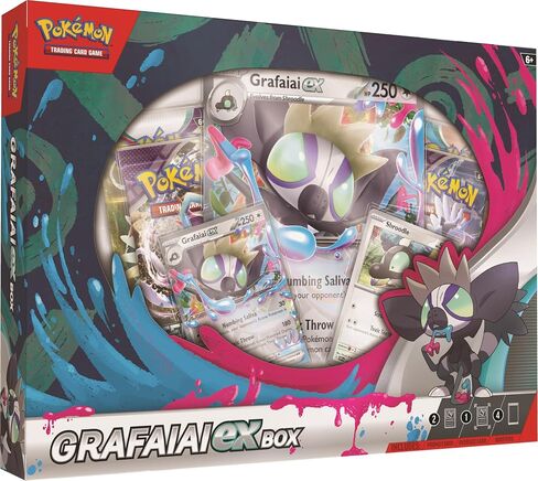 Pokémon TCG: Grafaiai ex Box in Saudi Arabia