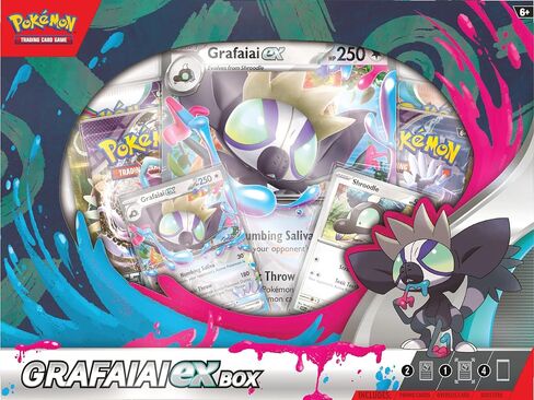 Pokémon TCG: Grafaiai ex Box in Saudi Arabia