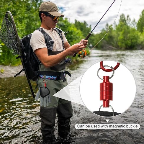 PATIKIL Fishing Gloves with Alloy Magnet Release Towels Fisherman Professional Catch Fish Glove Non-Slip Puncture Resistant Gloves for Handling Catching Cleaning in Saudi Arabia