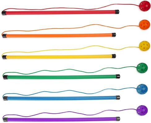 Champion Sports Twirl and Jump Set: Rainbow 6 Pack Skip Hop Jump Rope for Kids Fitness & Fun in Saudi Arabia