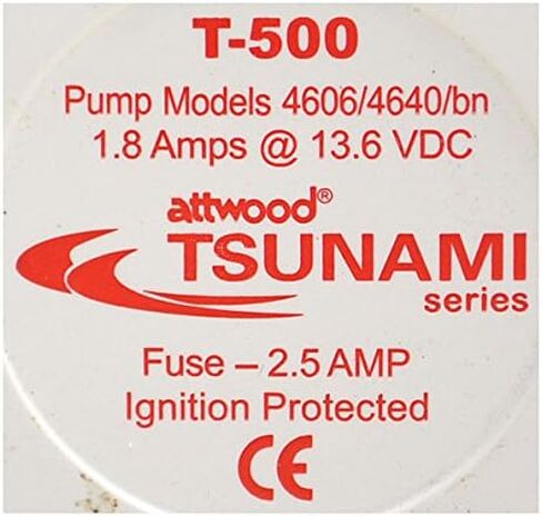 Attwood Tsunami Bilge Pump, 12-Volt, 29-Inch Wire in Saudi Arabia