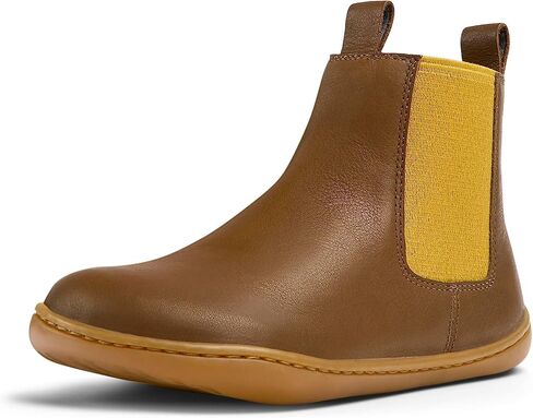Camper Kids Baby Modern Chelsea Boot, Medium Brown, 9 US Unisex Infant in Saudi Arabia