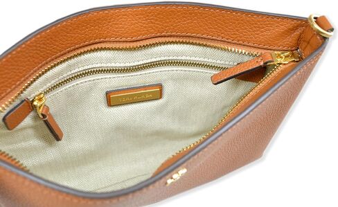 Tory Burch Womens 148314 Blake Swingpack Pebbled Leather Crossbody Shoulder Bag, in Saudi Arabia