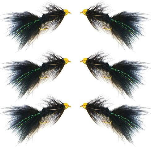 Thor Outdoor BH Woolly Bugger - Wet Fly Fishing Streamer Flies for Bass, Panfish, Trout in Saudi Arabia