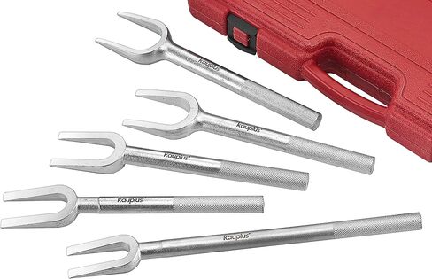 Kauplus 5PCS Pickle Fork Ball Joint Separator Set Tie Rod/Ball Joint Separator Kit for Separating Ball Joints Tie Rods Pitman Arms - 5 Size in Saudi Arabia