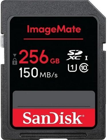 SanDisk 256GB ImageMate SDXC UHS-1 Memory Card - Up to 150MB/s - SDSDUN4-256G-Aw6kn in Saudi Arabia