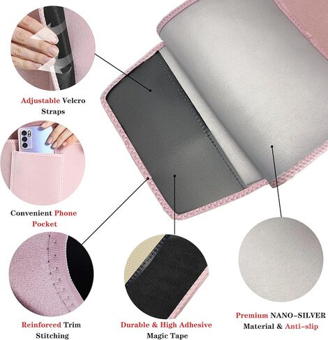 IMAGERIO مشذب الخصر للعرق للنساء والرجال، حزام تدريب الخصر للتدريب، حزام الجسم النحيف لفقدان الوزن، لف البطن، حزام رياضي للبطن، حزام حرق الدهون، دعم الظهر للساونا - مطور in Kuwait