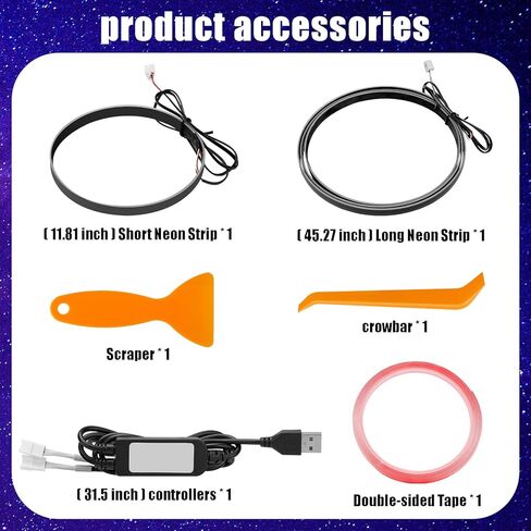 أضواء نيون XINTUO لطراز Tesla 3 Model Y 2023-2020 RGBIC أضواء شريط LED متغيرة اللون للوحة القيادة مع التحكم في التطبيق لملحقات Tesla Model 3 Model Y 2023-2020 in Kuwait