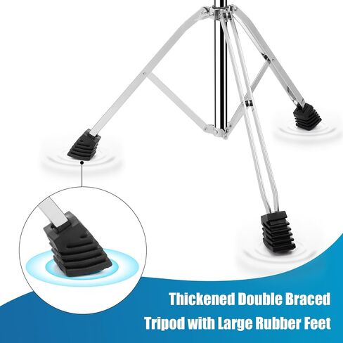 TENTOTEN Electronic Mounting Stand with Plate, Heavy Duty Double Braced Mounting Stand for Electronic Modules & Controller Multi Pads and Drum Pads in Saudi Arabia